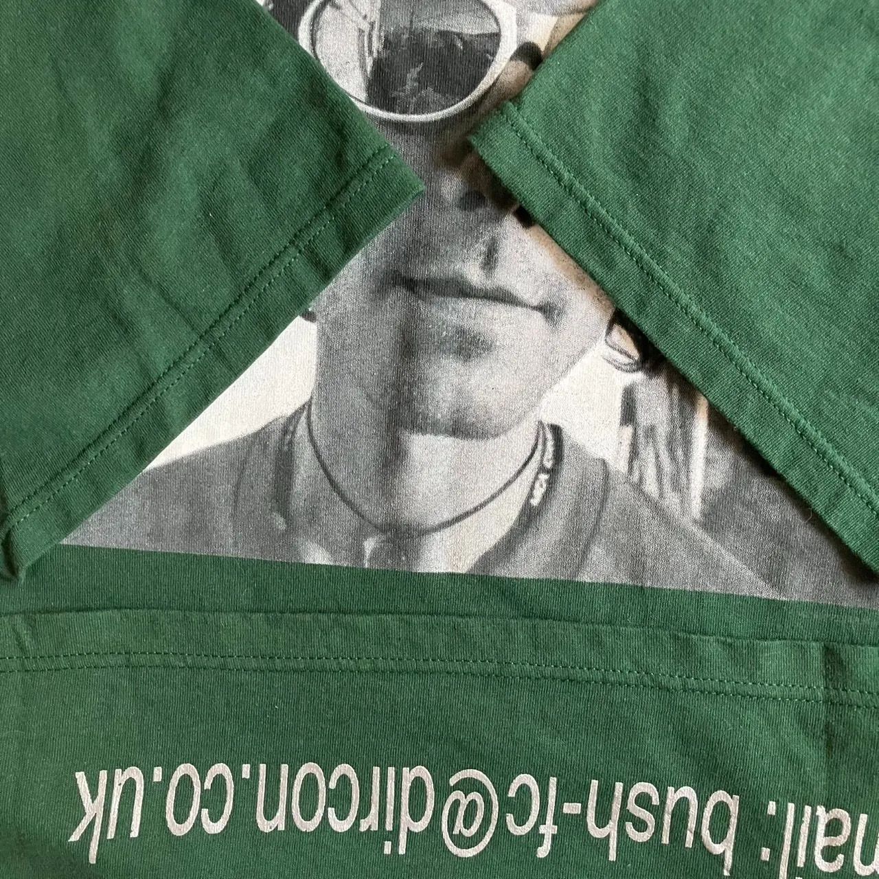 bush TULTEX ダークグリーン Tシャツ Lサイズテテ