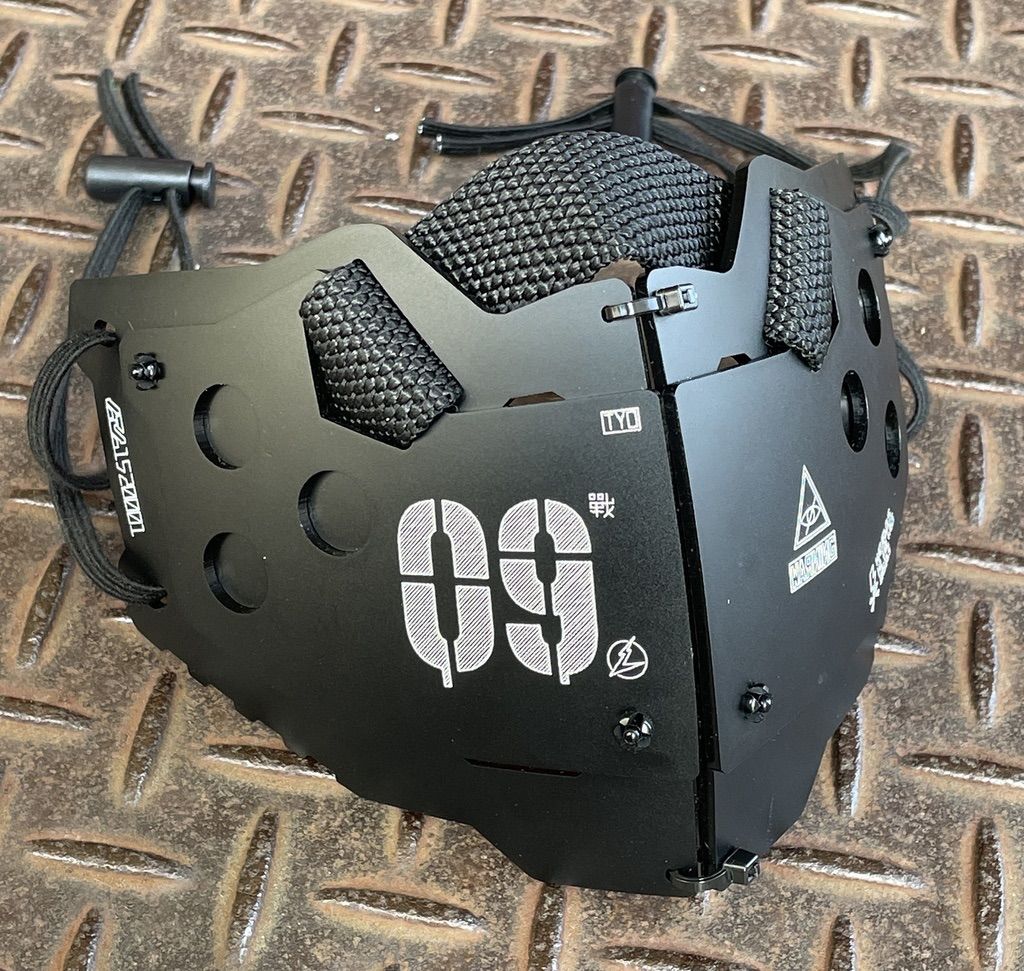 未使用品】中央町戦術工芸 装甲マスクユニットmk9 XLサイズ コスプレ
