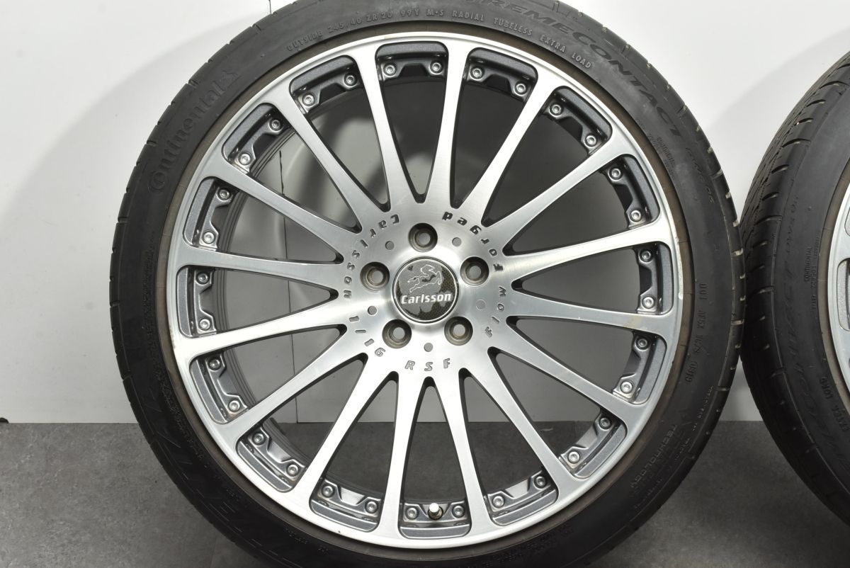 アルファード ヴェルファイア等に】カールソン 1/16 RSF 20in 8.5J 9.5