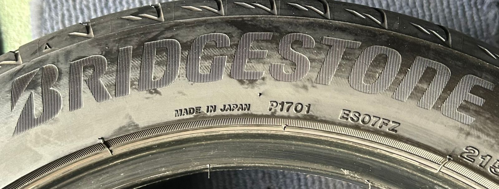 限定SALE開催中☆！ 製造 溝7分山 BRIDGESTONE POTENZA S007A 1本 215 50R17 ASP3308