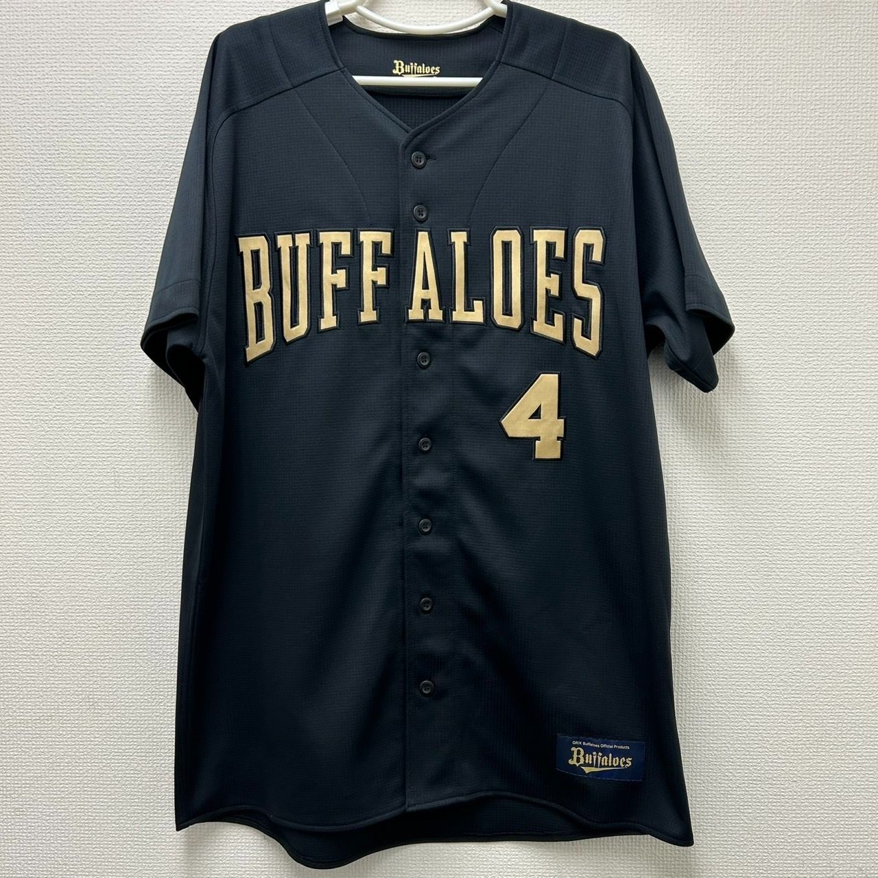 オリックスバファローズ 森友哉選手 4 ハイクオリティユニフォーム Oサイズ M0477) オリックスバファローズ ＃4 森友哉 レプリカ
