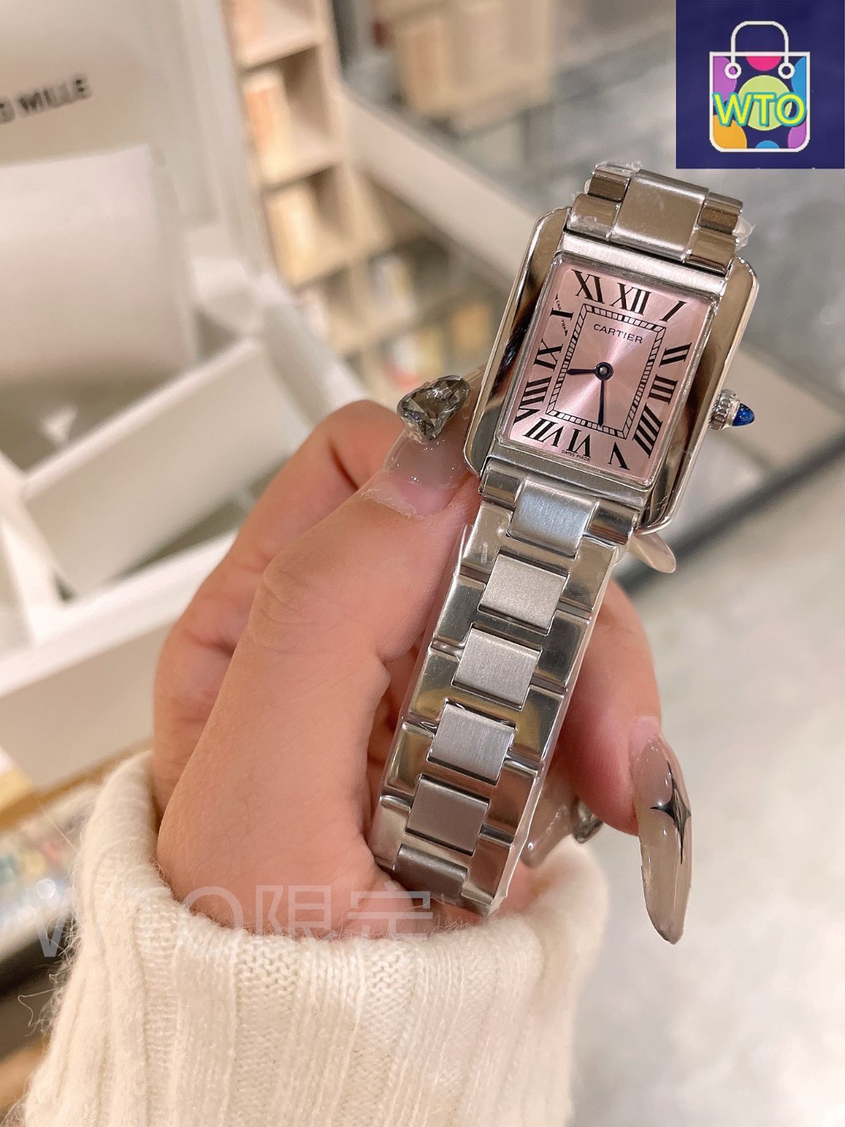 Cartier 自動巻き レディース 時計 ご購入大歓迎です 新品未使用 箱付 Cartier レディース 腕時計