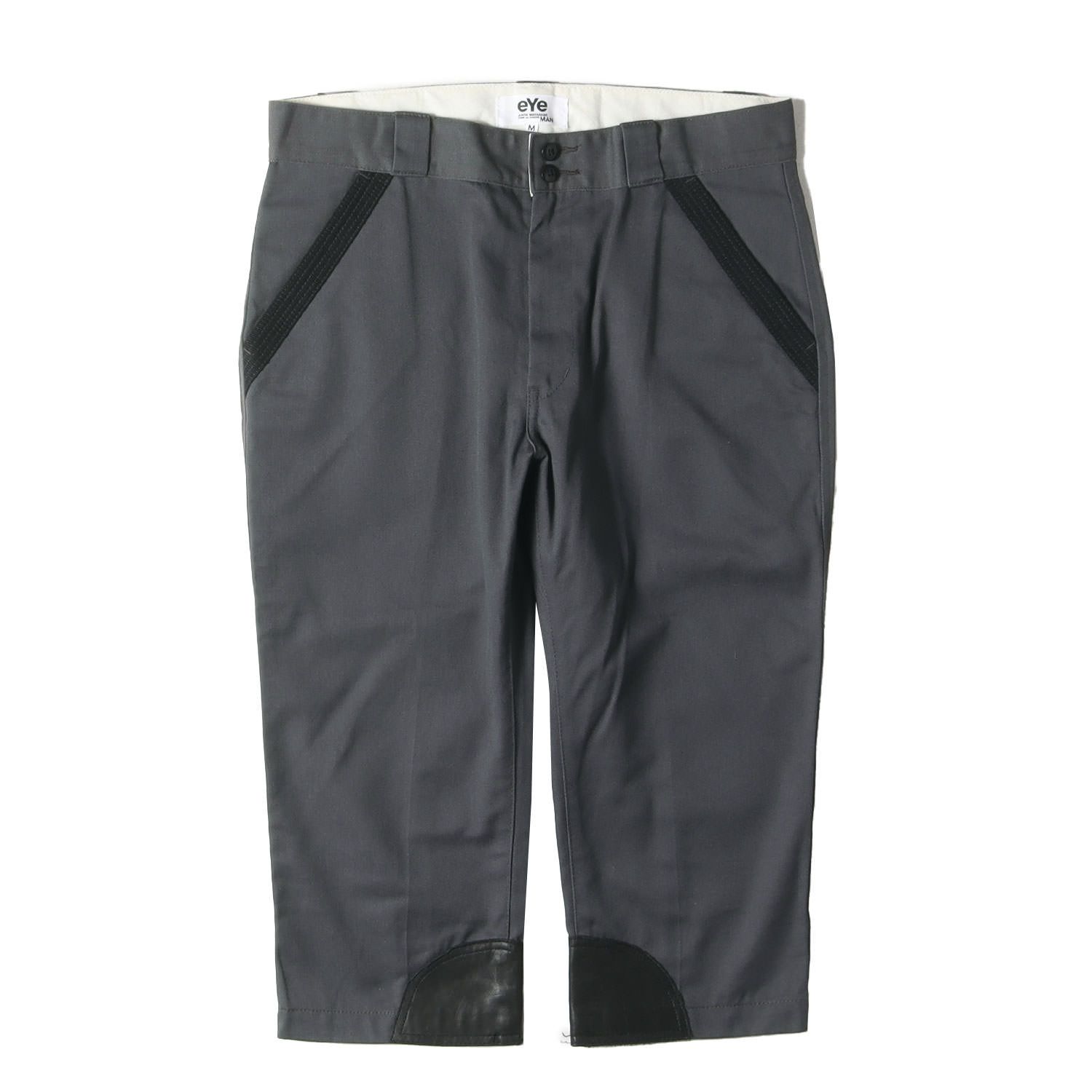 eYe JUNYA WATANABE MAN アイ ジュンヤ ワタナベ マン パンツ グレー サイズ M | Dickies T|Cツイル クロップド パンツ WD-P901 | ボトムス ズボン | コラボ メンズ