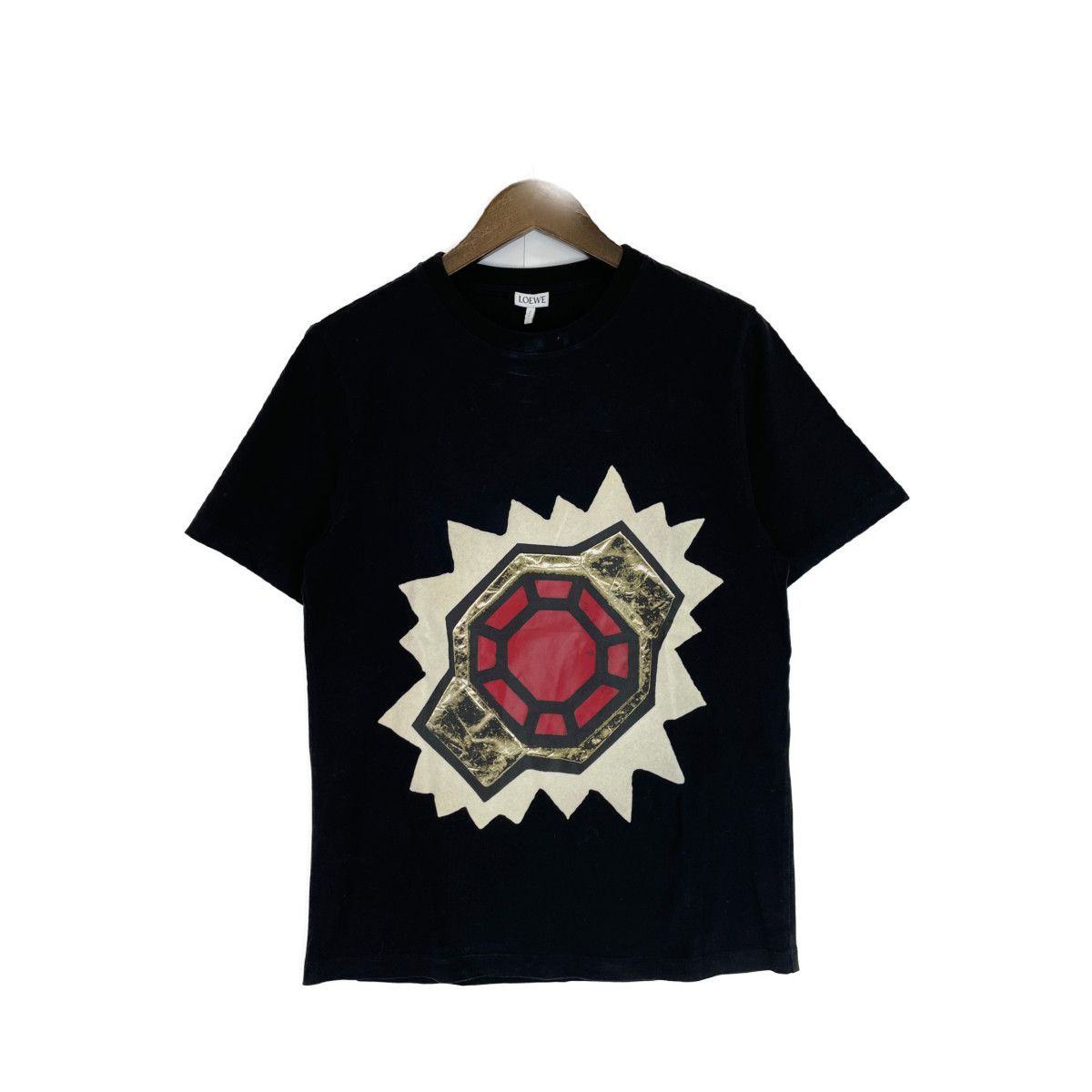 LOEWE ロエベ 21SS S359333XCB ジュエルプリント バックロゴ Tシャツ