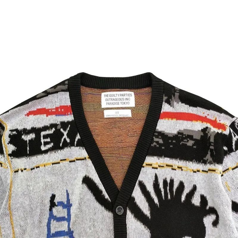 WACKO MARIA (ワコマリア) BASQUIAT バスキア CARDIGAN カーディガン | kaddish