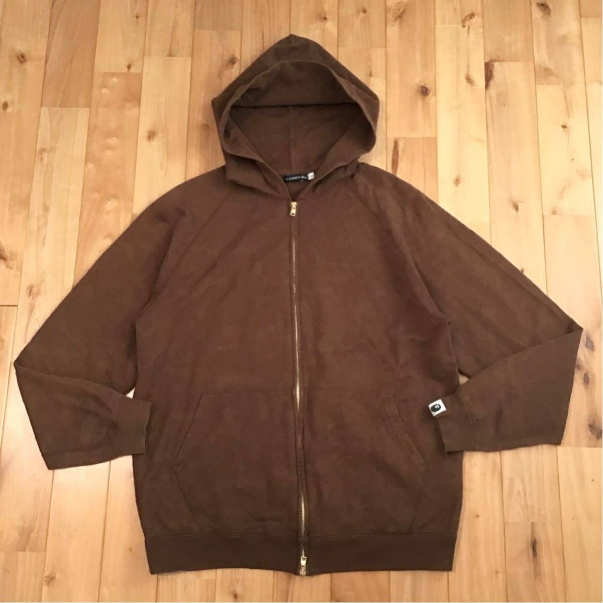 ☆青山限定☆ ジャガードカモ ジップ パーカー Lサイズ a bathing ape 