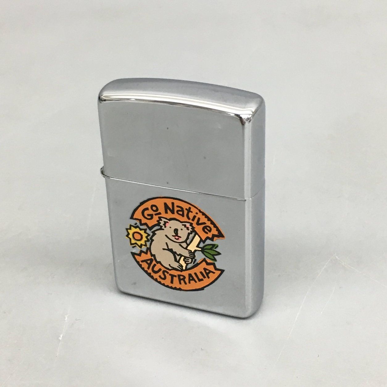 ジッポ ZIPPO オイルライター オーストラリア柄 コアラ 2002年製