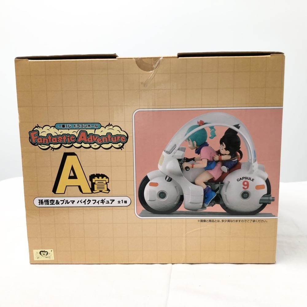 BANDAI - 【中古】未開封 バンダイ 一番くじ ドラゴンボール Fantastic Adventure A賞 孫悟空&amp;ブルマ バイクフィギュア[17][240017685575] BANDAI - 【中古】未開封 バンダイ 一番くじ ドラゴンボール