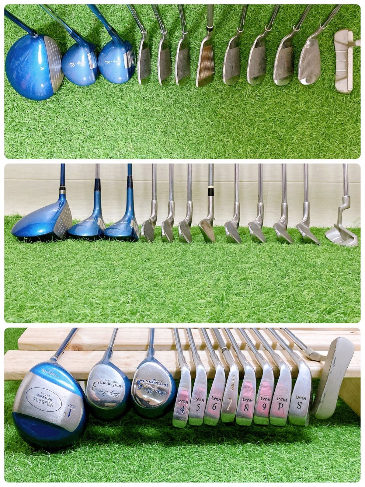 12.初心者オススメ　ゴルフクラブ　レディースセット　右利き 3.初心者オススメ ゴルフクラブ レディースセット 右利き 12本