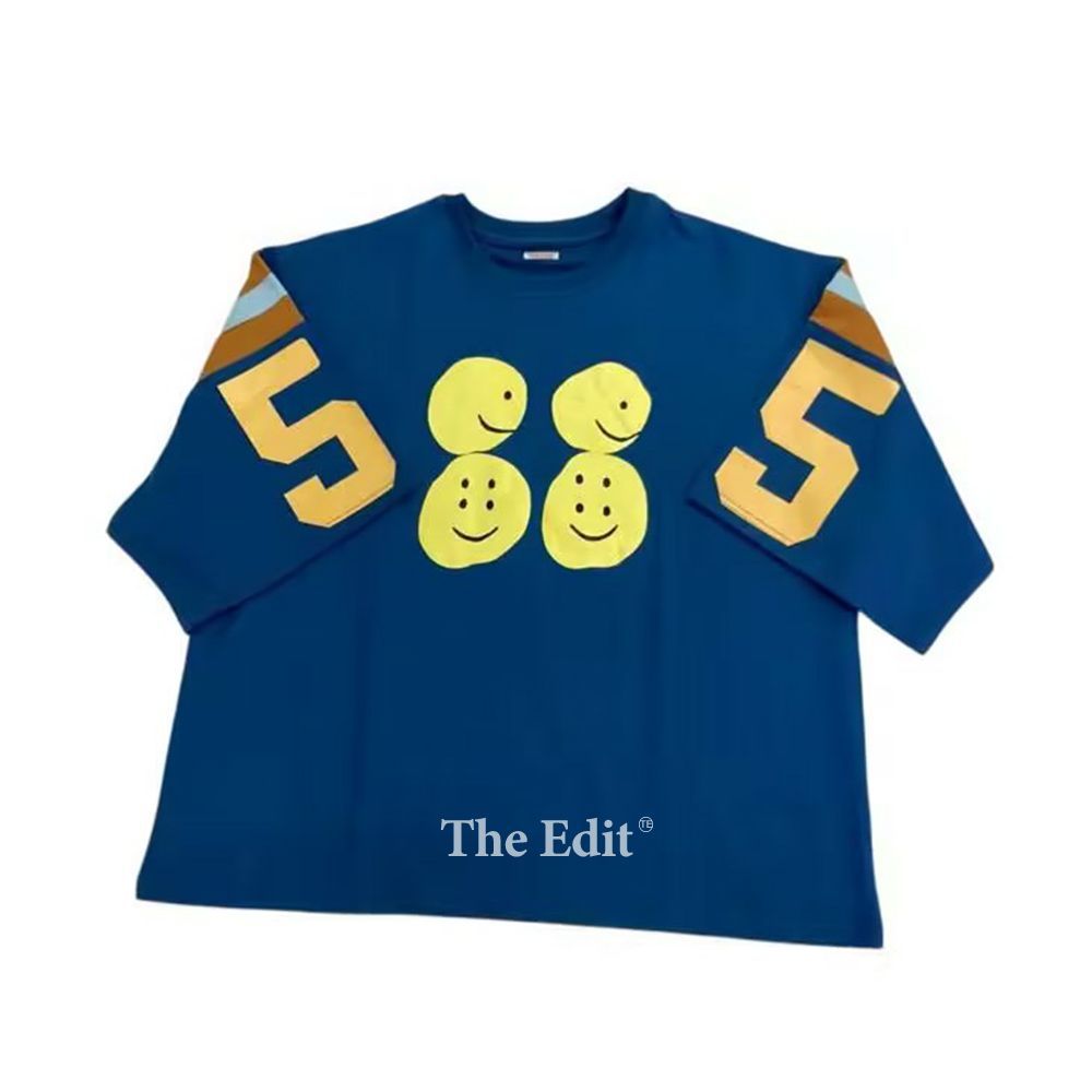 キャピタル フットボールTシャツ KAPITAL - 18.5/-天竺 フットボール