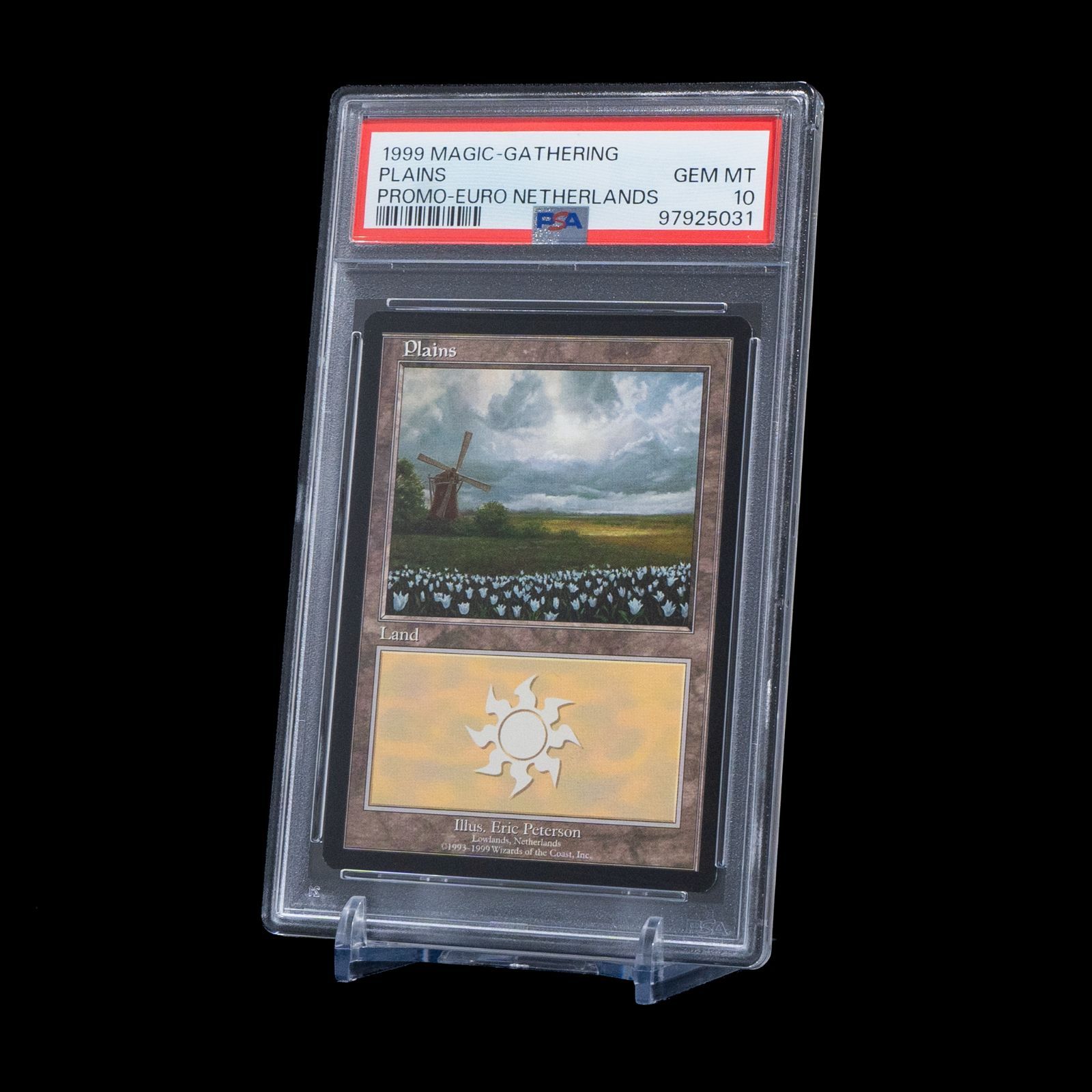 Mtg ユーロランドpsa10 PSA10】 MTG 平地/Plains オランダ/Netherlands《英語》 - メルカリ