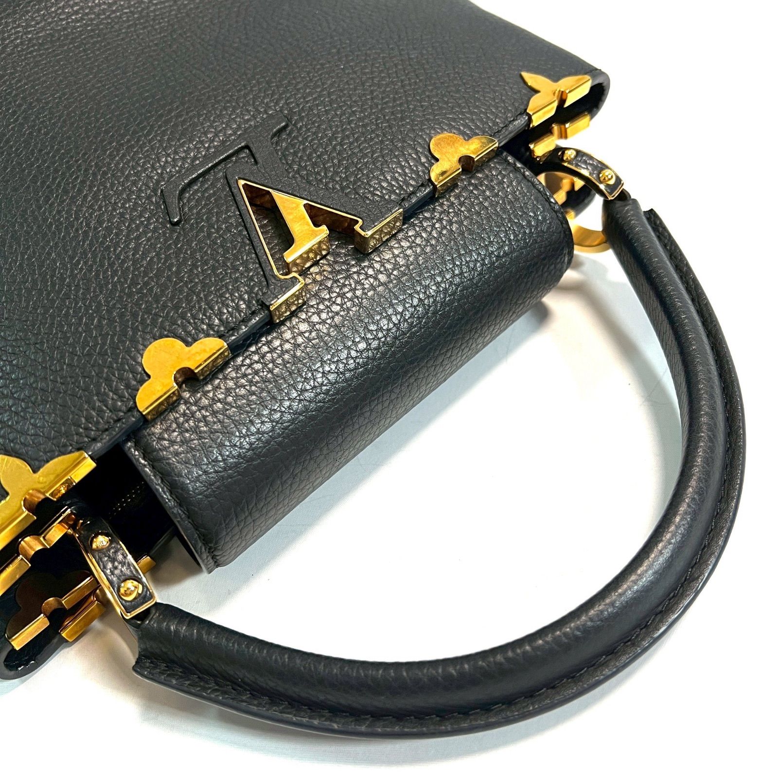 レア物 LOUIS VUITTON ルイヴィトン ハンドバッグ カプシーヌ MM 