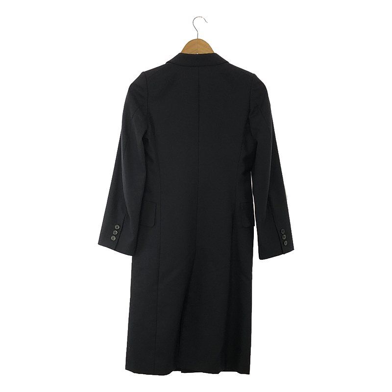 JUNYA WATANABE チェスターコート M 黒 美品】 JUNYA WATANABE COMME des GARCONS / ジュンヤワタナベ