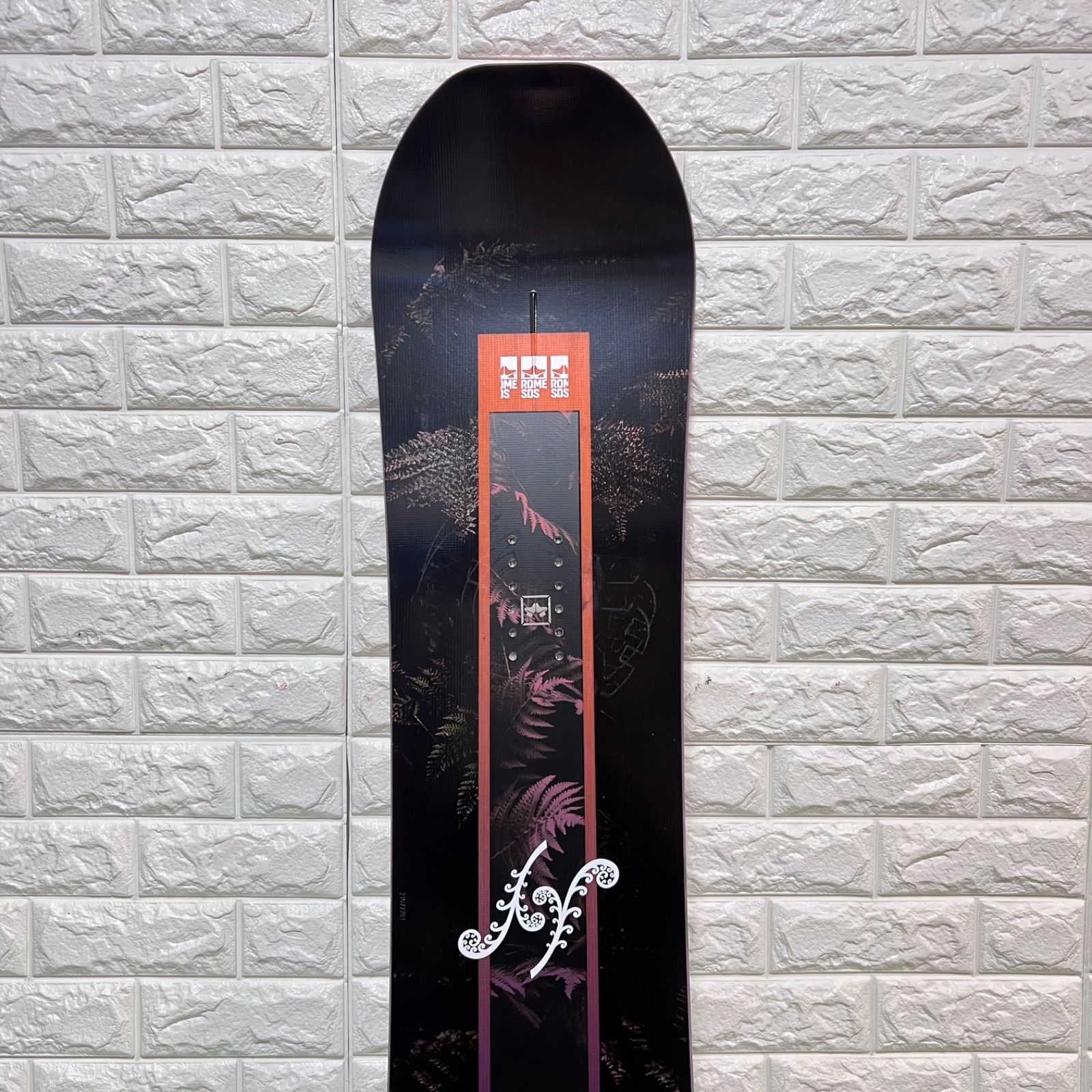 Rome SDS Heist 143 FUSION CAMBER デザイン パーク グラトリ オールラウンド 19” 48.3cm エッジガード付き 良好