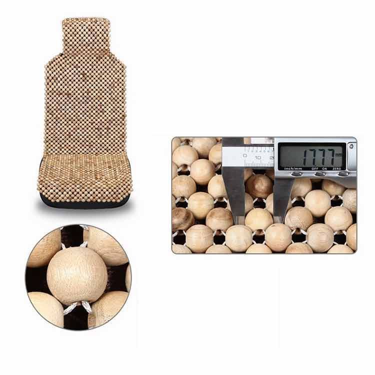 香樟木製ビーズシートカバーカリンクスノキお車用の快適シートです車香樟木製ビーズシーソファクッション木素材普通車フロント用1