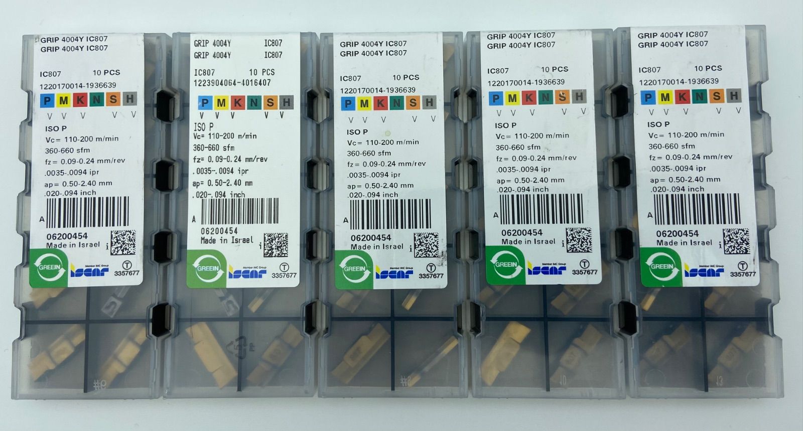 イスカル Aチップ超硬 IC20 1点