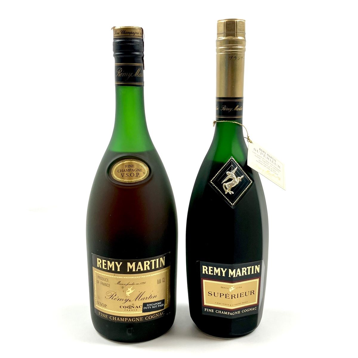 2本 レミーマルタン REMY MARTIN VSOP 旧旧旧 スペリオール コニャック ブランデー セット 【古酒】