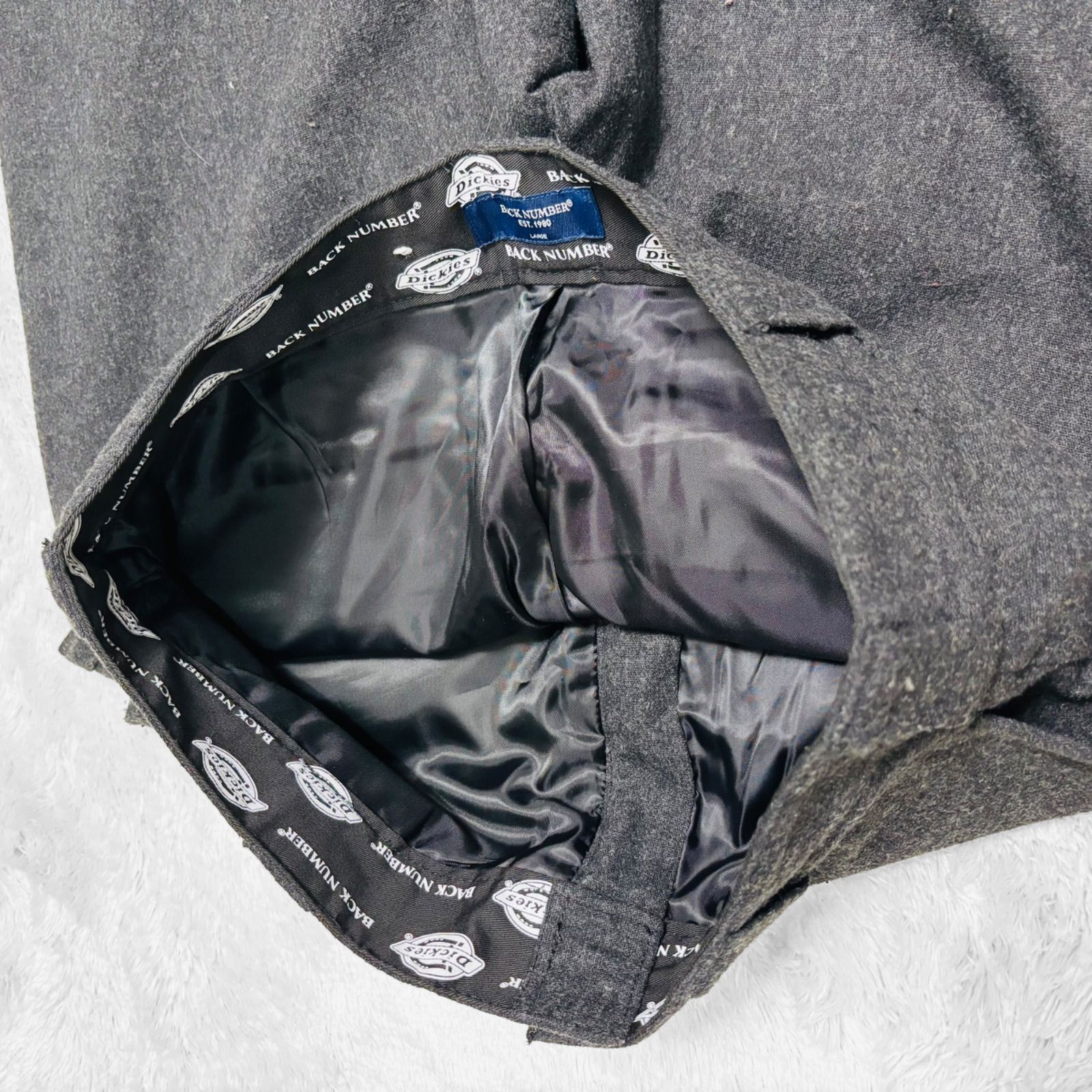 美品 Dickies BACK NUMBER セットアップ スーツ XL