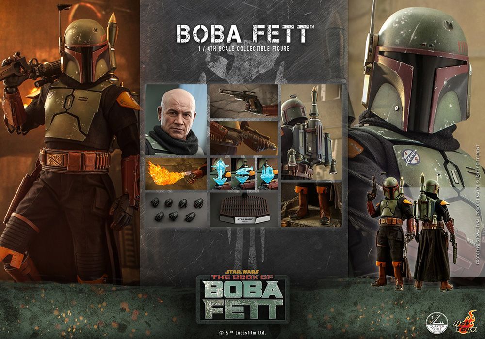 ホットトイズ クオーター・スケール ボバ・フェット/The Book of Boba