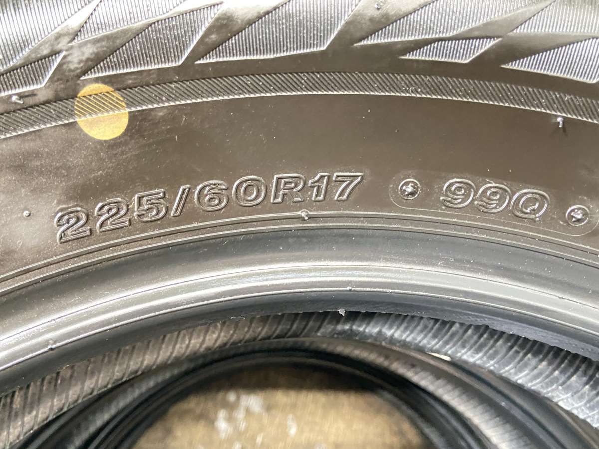 225/60R17 ブリヂストン ブリザック VRX2 中古タイヤ スタッドレス 
