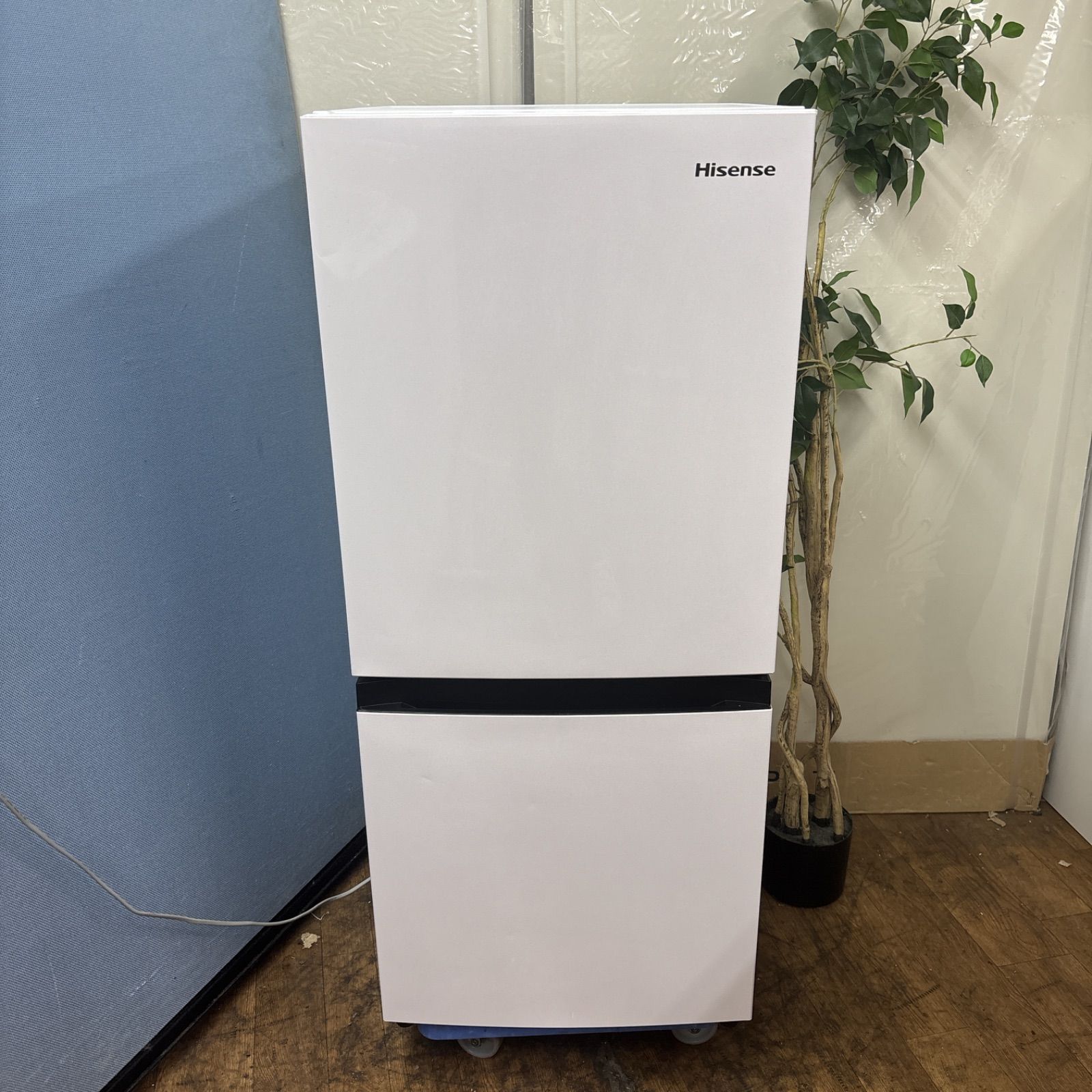 ※かじまい　送料込 Hisense 冷蔵庫  134L ハイセンス 冷蔵庫 ブラウン 2ドア 右開き 134L HR-G13B-BR