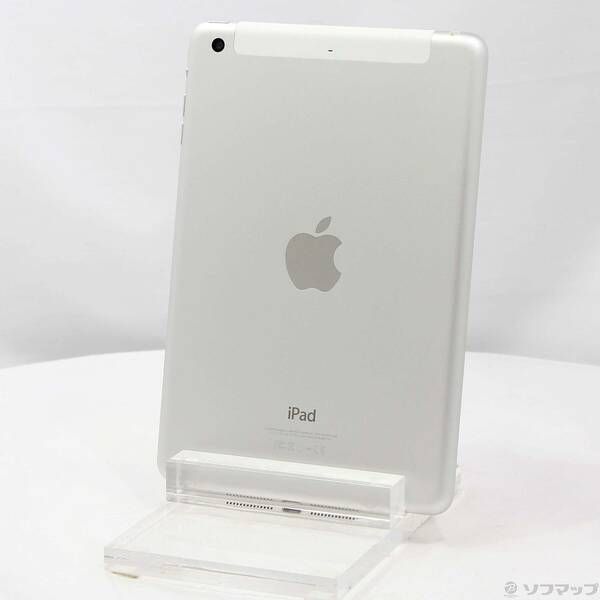中古品〕 iPad mini 3 64GB シルバー MGJ12J／A docomo【258】 iPad