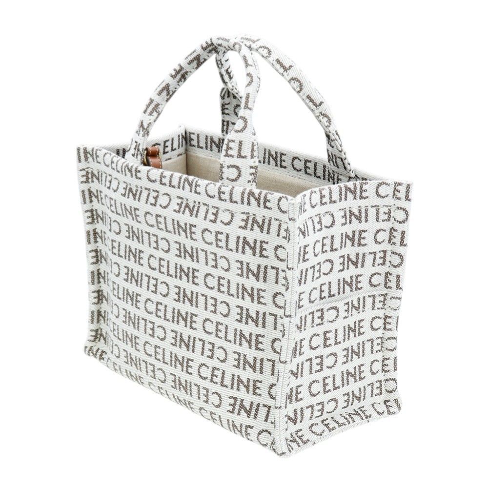 【残り1点】CELINEミニ カバ タイス ストライプテキスタイル セリーヌ バッグ スモール カバ タイス ジャカード ストライプ