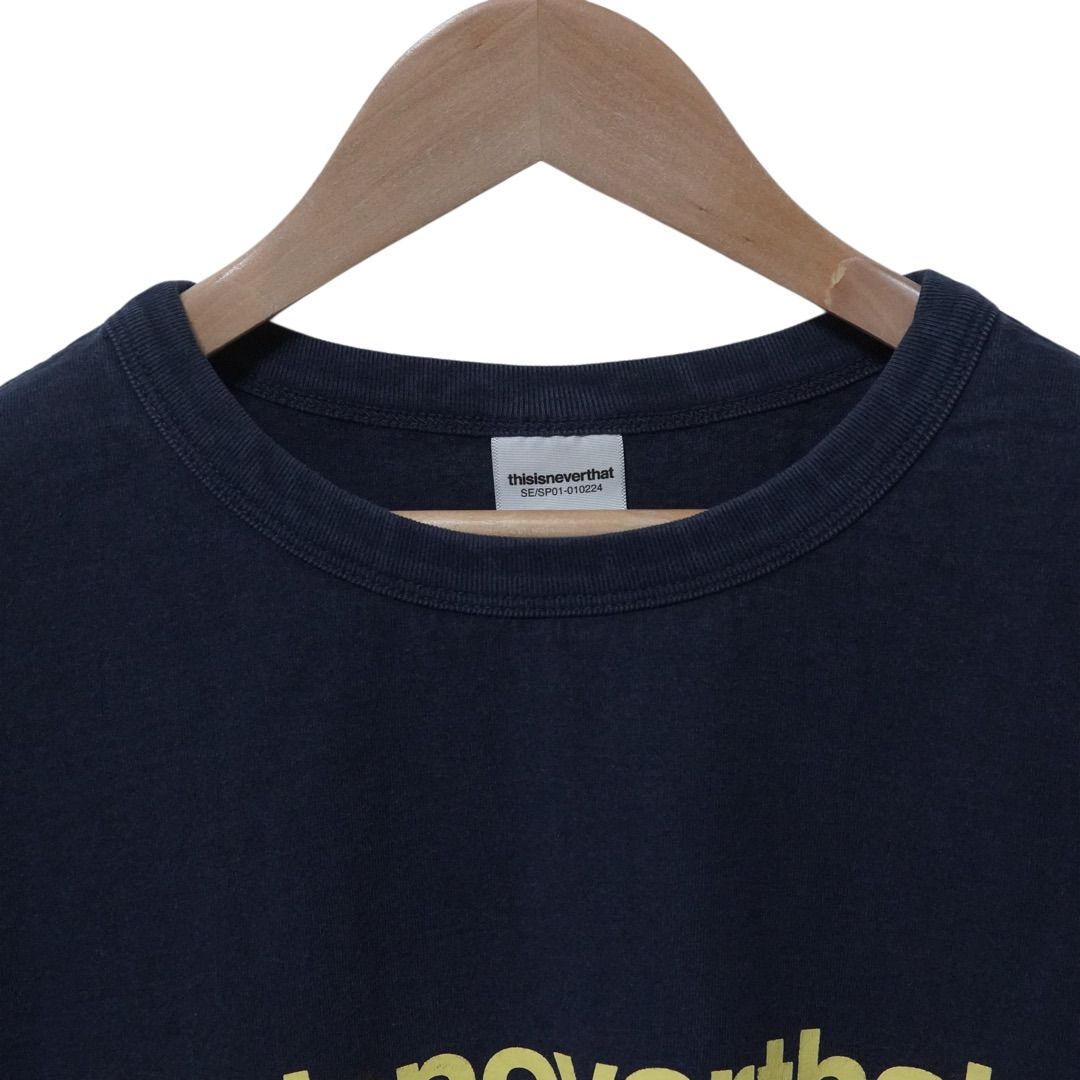 ディスイズネバーザット ロンT XL ネイビー 00s thisisneverthat