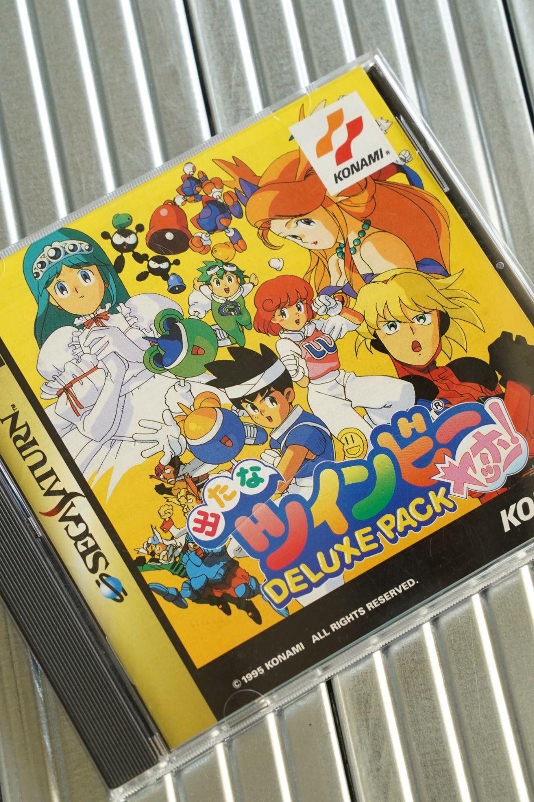 ※ROMのみ コナミ/KONAMI ツインビーヤッホー! ふしぎの国で大あばれ!! GX イン取帯純正 シール付き 動作確認済【20 出たなツインビーヤッホー! DELUXE PACK(中古品) 中古出たな