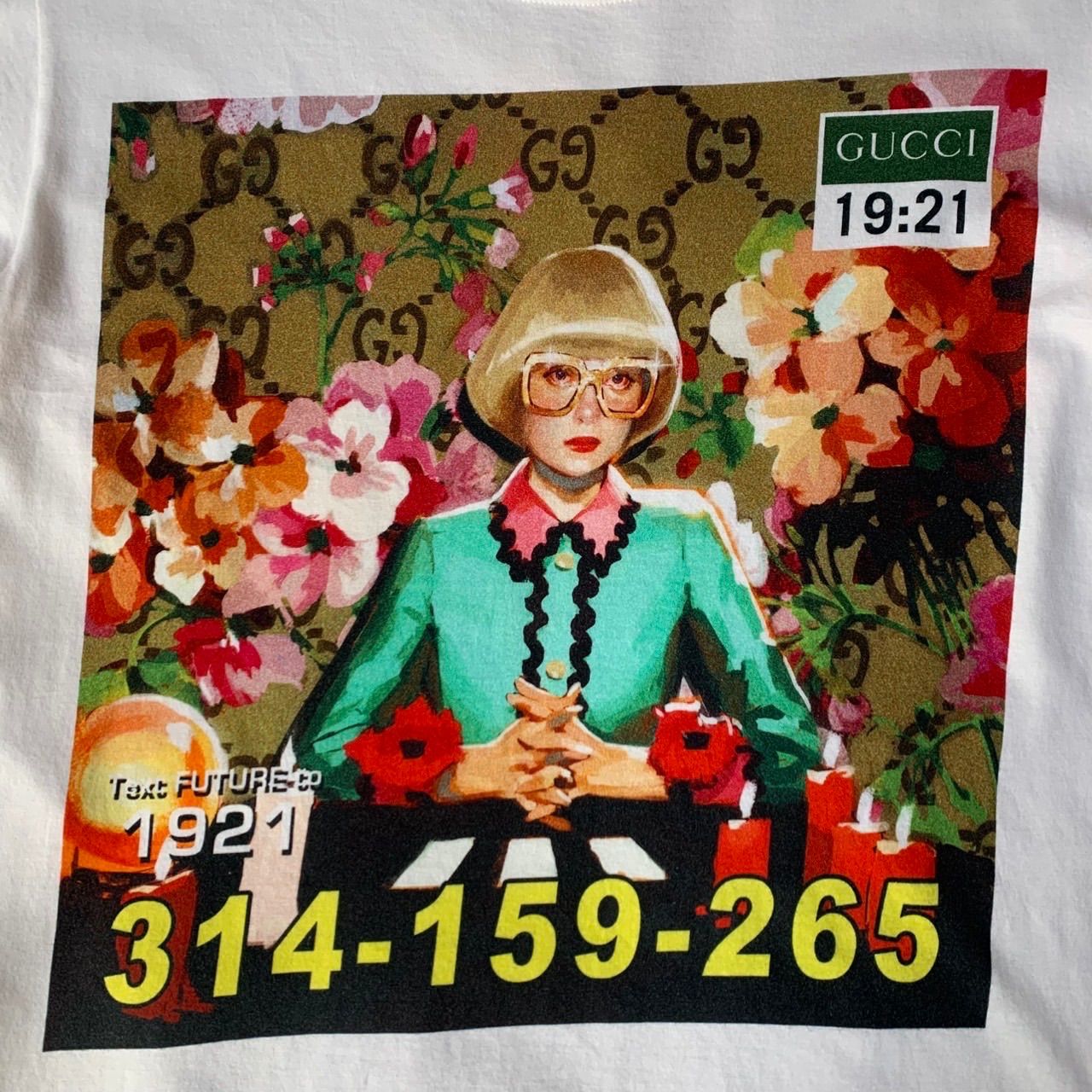GUCCI グッチ イグナシモンレアル コラボ Tシャツ 総柄 グラフィック 
