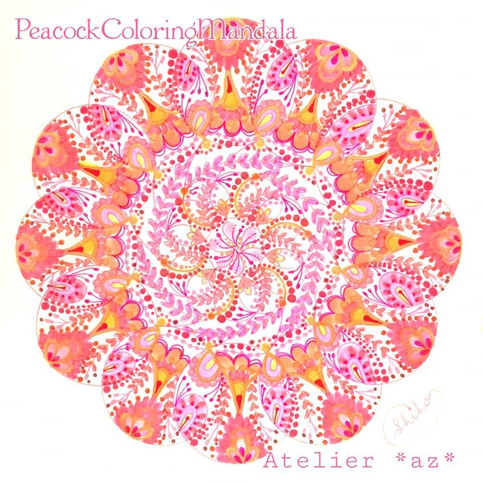 曼荼羅アート ステンシル