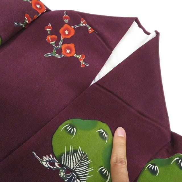 特選 付下げ 付け下げ 訪問着 着物 中古 正絹 袷 象模様 刺繍 縞模様 青系色 多色 金 身丈169cm 裄66cm L トール きもの北條 A967-4 特選 付下げ 付け下げ 訪問着 着物 中古 正絹 袷 蘇州工芸師 郁志萍 猫