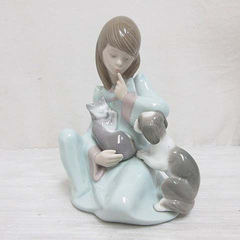 リヤドロ LLADRO No.5640 起こしちゃだめよ Cat Nap フィギュリン
