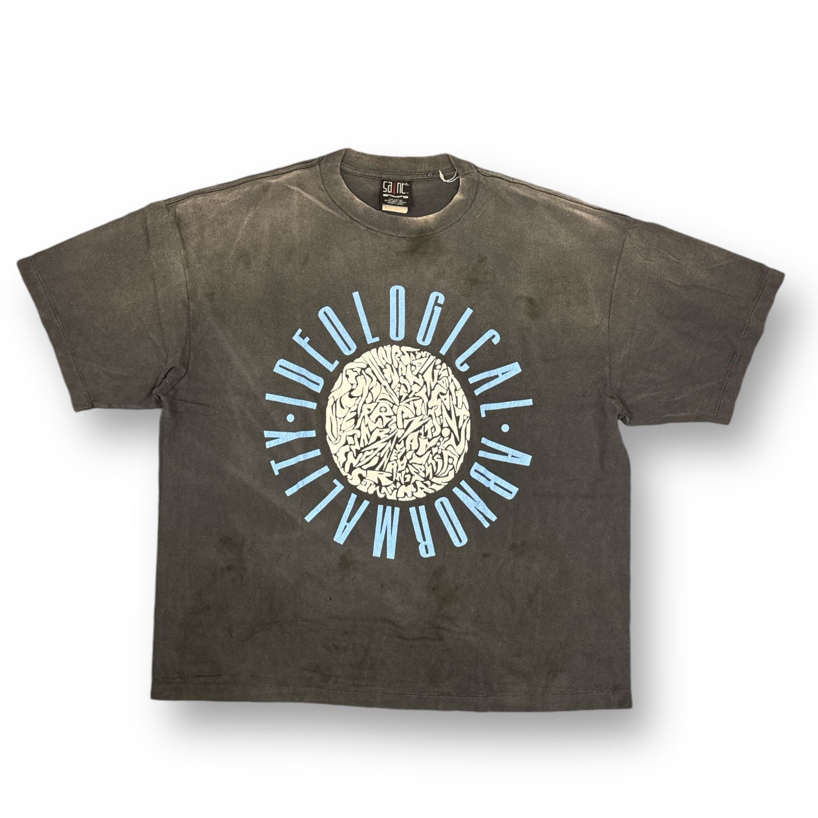 セントマイケル　イデオロジカルTシャツ　サイズM セントマイケル SAINT Mxxxxxx IDEOLOGICAL Short sleeve T
