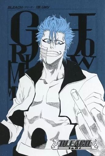 BLEACH カラ鉄　グリムジョージャガージャック　ポストカード 中古】ポストカード グリムジョー・ジャガージャック 「BLEACH 扉絵