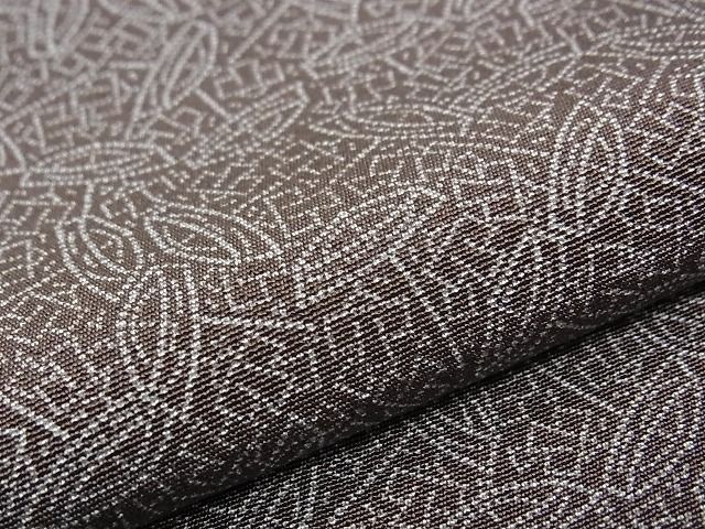 平和屋本店□極上 人間国宝 小宮康孝 江戸小紋 吉祥小紋柄 濃色地 三越