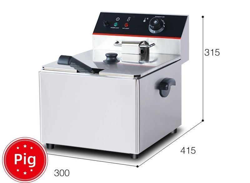 電気フライヤー 卓上フライヤー フライヤー 6L 厨房機器 揚げ物器 ミニ