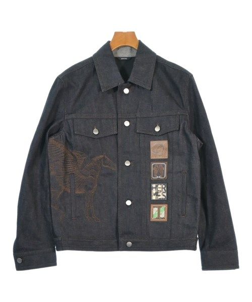 HERMES デニム　ジャケット HERMES デニムジャケット メンズ 【古着】【中古】【送料無料】 - メルカリ