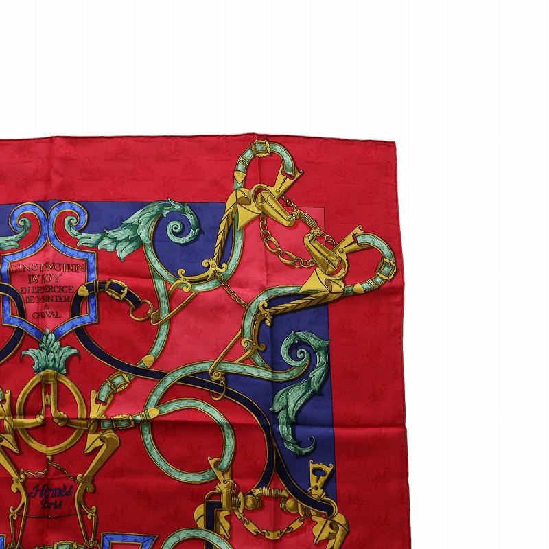 エルメス　カレ 大判スカーフ フランス製　総シルク 楽天市場】HERMES エルメス Carre 90 Scarf カレ90 スカーフ