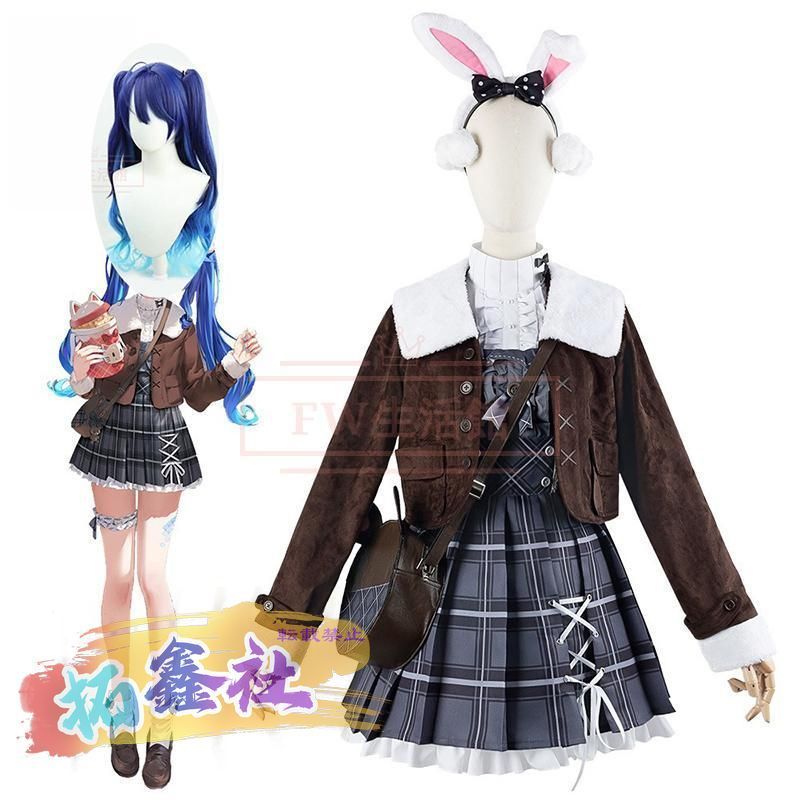 新品 バーチャルYouTuber 風 彩虹社 VTuber 天宮こころ コスプレ