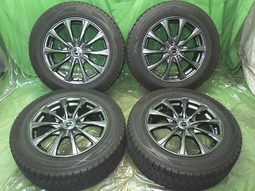 DUNLOP スタッドレス バリ山 AIRNOVA 17インチ ダンロップウインターマックスSJ8