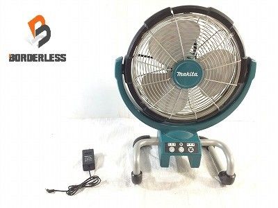☆中古品☆makita マキタ 18V 充電式産業扇 CF300D 本体＋AC