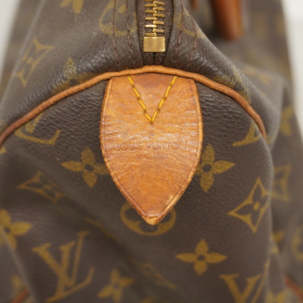 LOUIS VUITTON ハンドバッグ モノグラム スピーディ35 ブラウン ルイヴィトン ハンドバッグ モノグラム スピーディ35 ブラウン