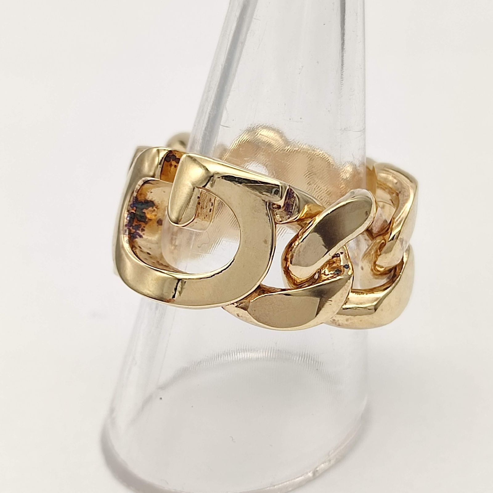 美品】Bottega Veneta ボッテガヴェネタ ゴールドチェーンイニシャル