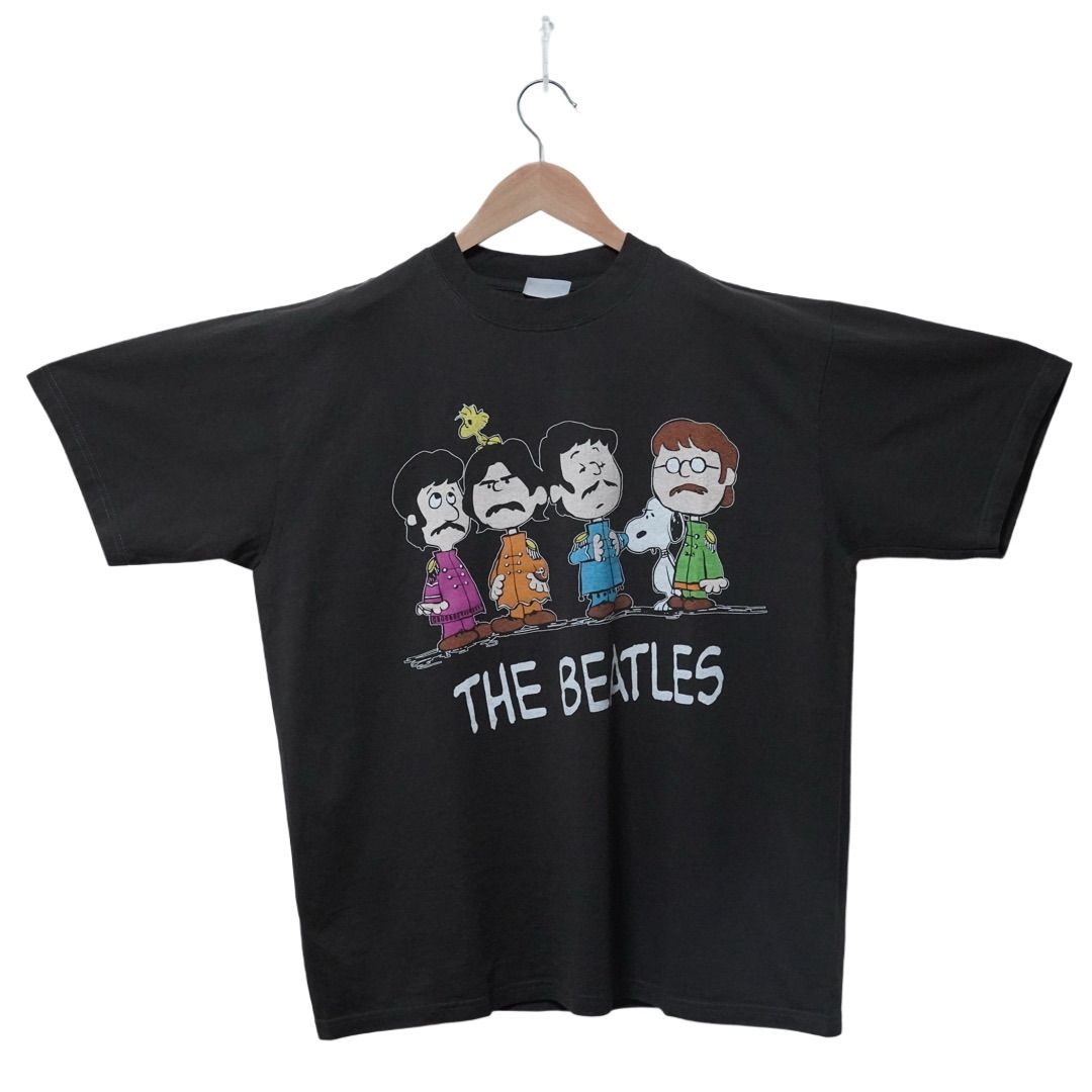 希少イギリス製ザビートルズPENN YLANE Tシャツ Sブラック GOOD ROCK SPEED [グッドロックスピード] 別注 THE BEATLES