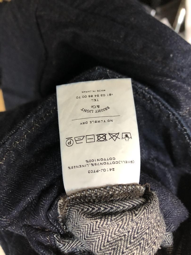 036012 OLDJOE OFFSET FRONT SUITS INDIGO 36 デニム インディゴ ジャンプスーツ オールインワン つなぎ ツナギ OLD JOE ジョー 241 OJ-PT 03