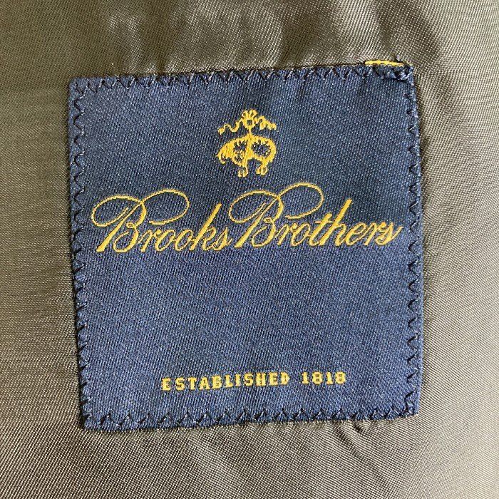 ☆Brooks Brothers ブルックスブラザーズ 19-10-2170 ウール 金釦 ブレザー 段返り3B シングル テーラードジャケット  ネイビー size40SHT ① - メルカリ