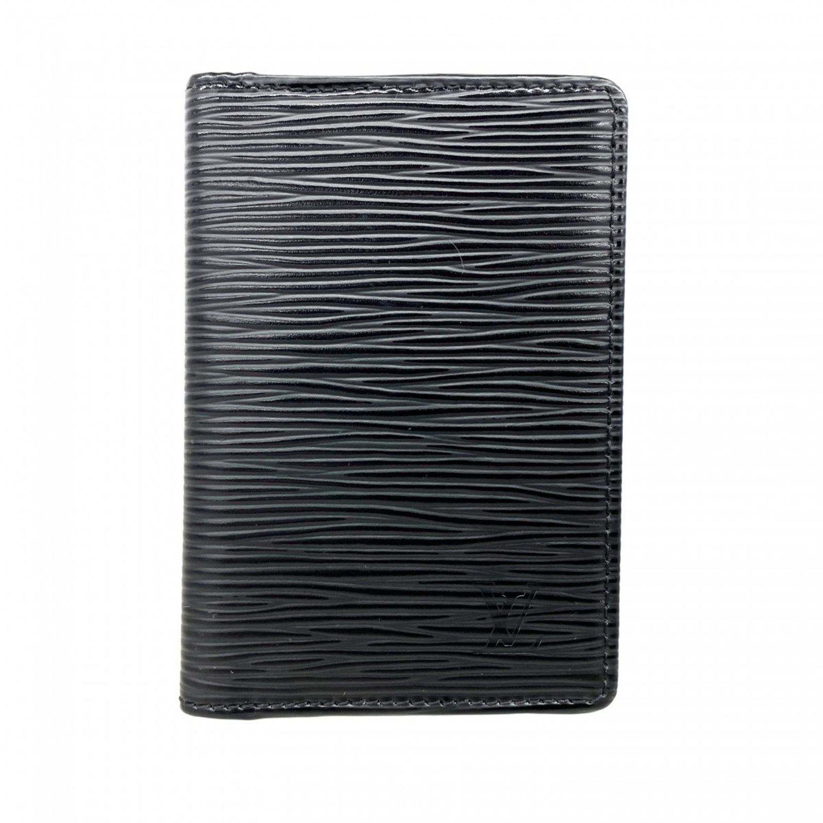 ルイ ヴィトン Louis Vuitton ルイ ヴィトン 名刺入れ カードケース エピ オーガナイザードゥポッシュ M63582 ノワールメンズ レディース