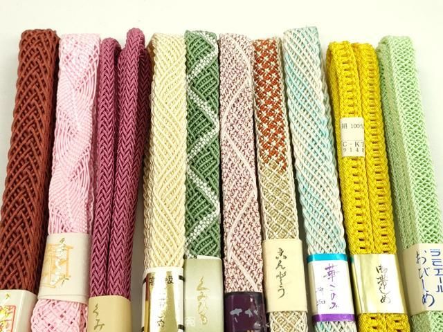 和装小物 帯締め10本セット