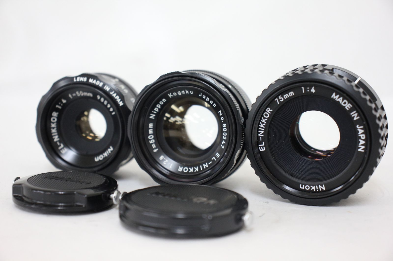 Nikon引き伸ばしレンズ3本 Nikon ニコン EL-Nikkor 63mm F3.5